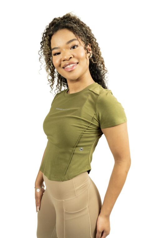 Curved Hem Rib Top - Image 3