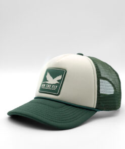 Green & Cream Trucker Hat