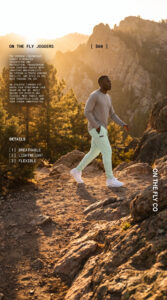 Men's Lightweight joggers Pistachio green