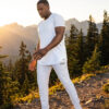 Men's Lightweight joggers light gray