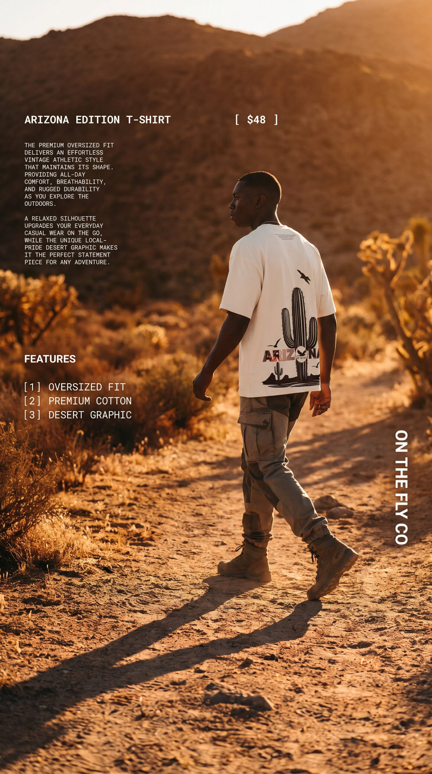 Oversize heavyweight Arizona T-Shirt