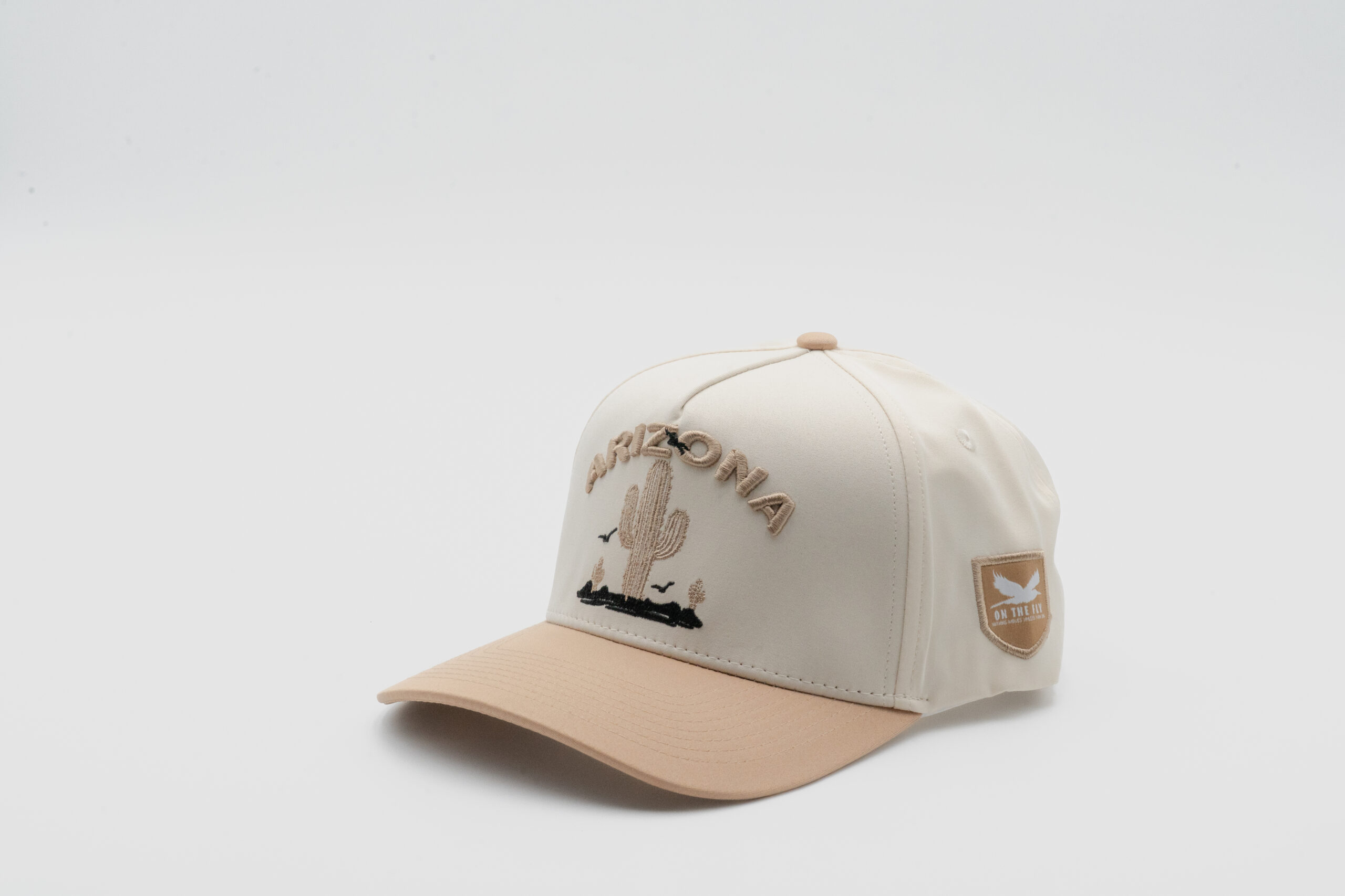 Men's tan Arizona snapback hat