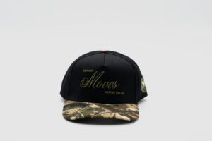 Alternative view of Black Camo Hat