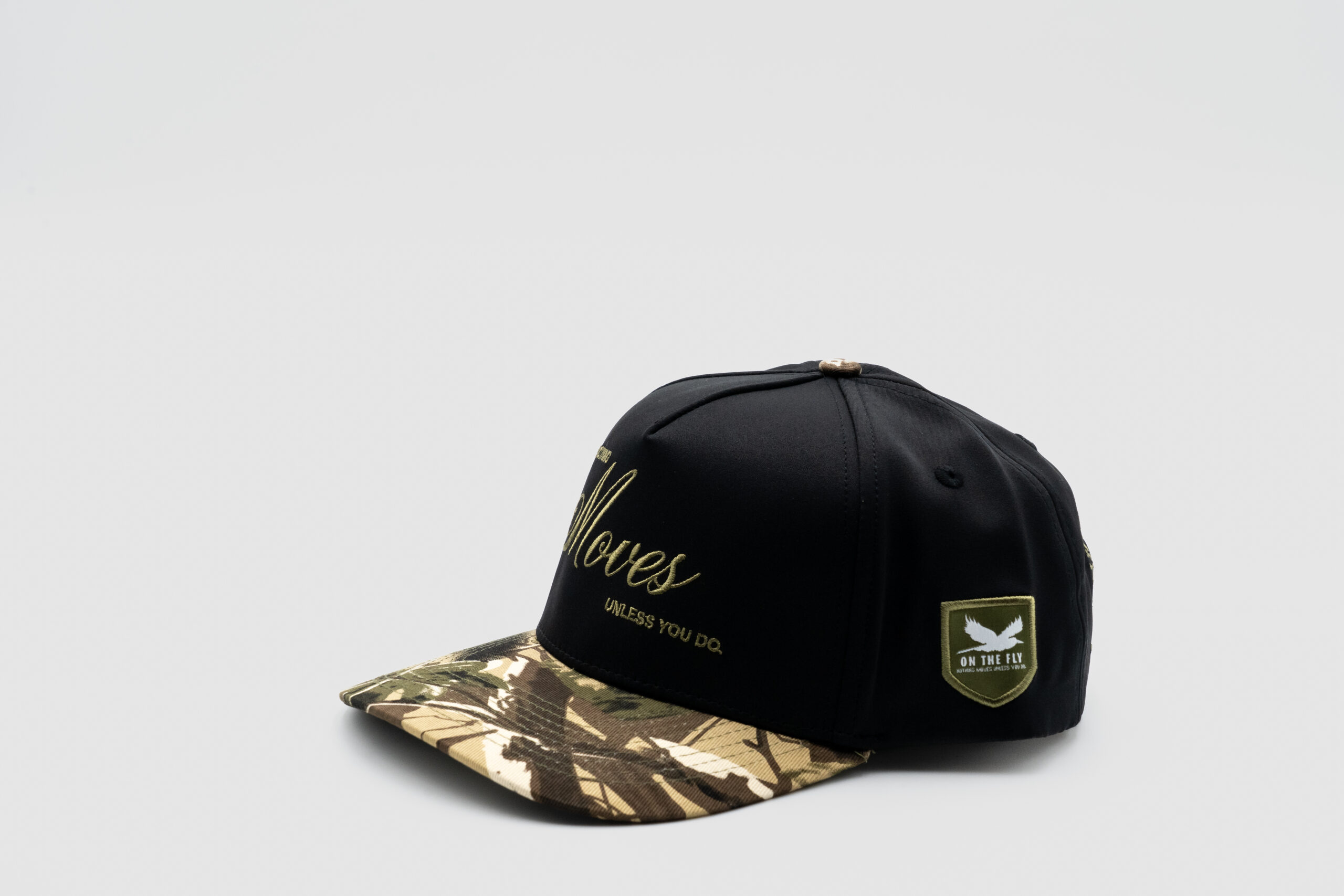 Black Camo Hat