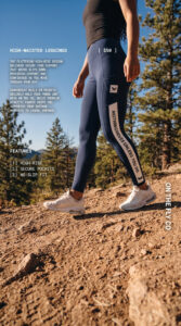 High Waisted Navy Blue Leggings